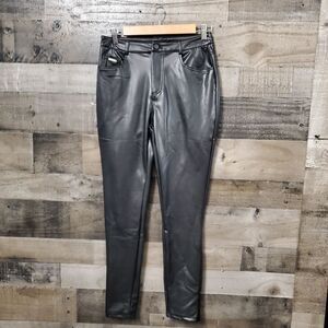 BEBE black leathery pants 6 NWT